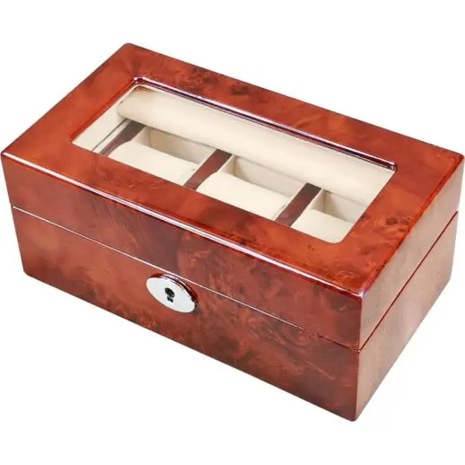 W003LMGb laminated makah burl 3 watch box 1200 190723