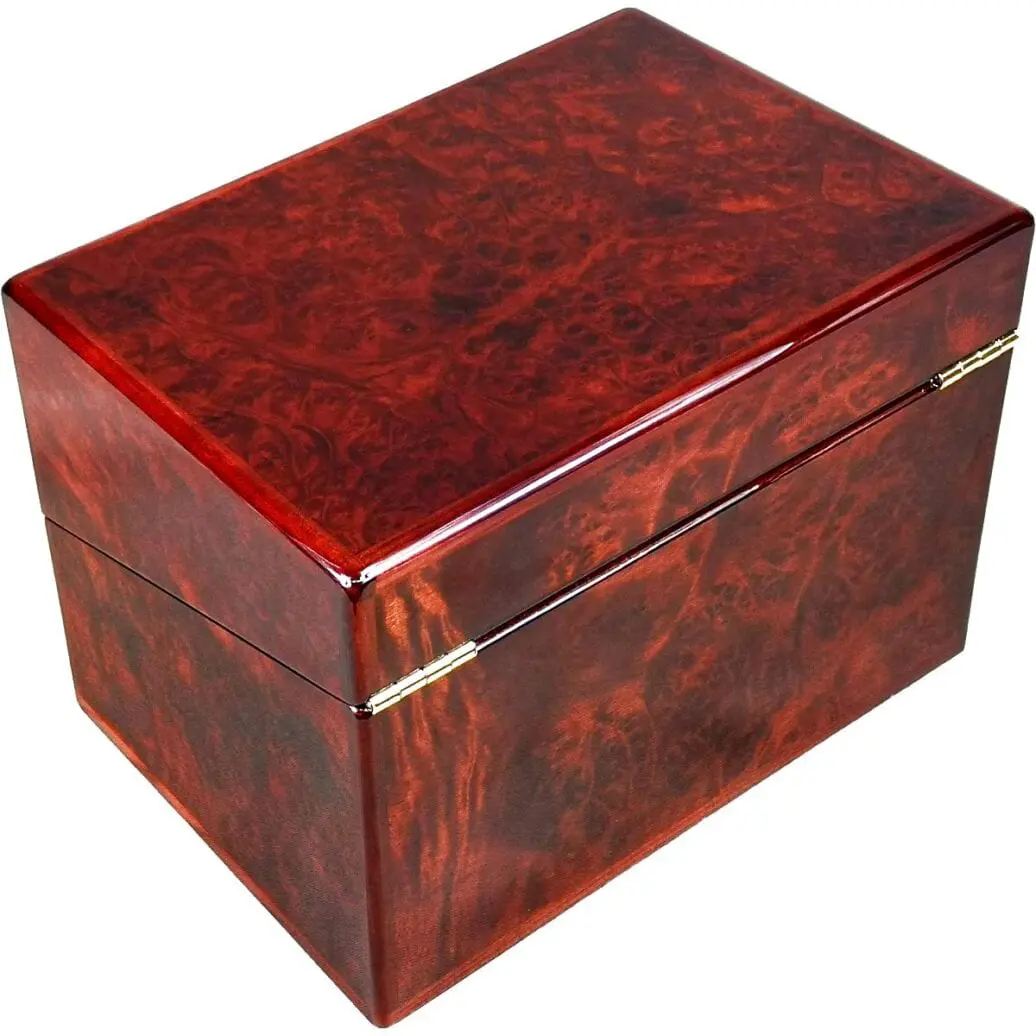 Hillwood Mini Decanter , Crystal Whisky Tumbler and Shot Glass Set in a Luxury Makah Burlwood Box - Image 9