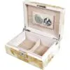 Maple Burlwood 15-20 Size Cigar Humidor with Lock